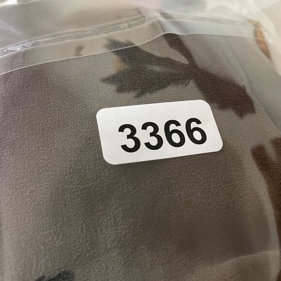 Kay Chapman M 100% Silk Multicolor Abstract Print‎ Tunic & Scarf Set Art to Wear - Picture 10 of 10